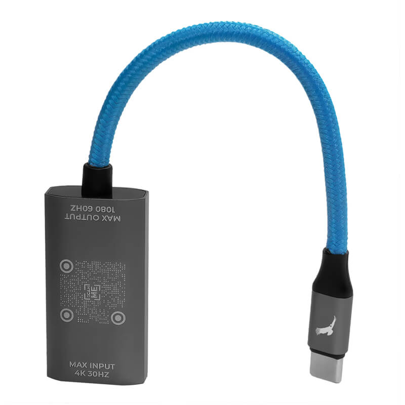 Kondor Blue HDMI to USB C Capture Card for Live Streaming Video & Audio